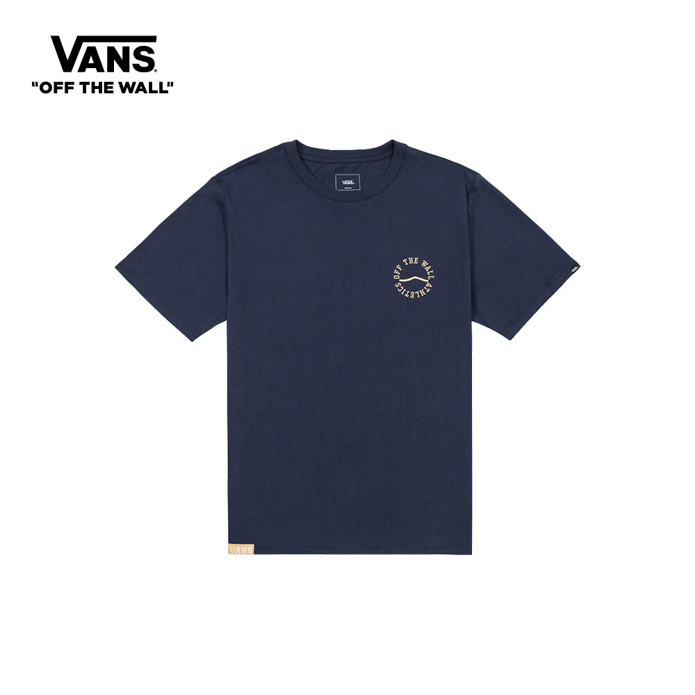 Vans Prep School Relaxed Tee Men BLUE VN0002JKLKZ1